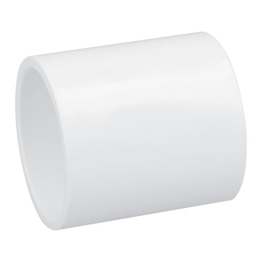 Cople de PVC Cédula 40 de 1-1/2', Resistente y Duradero, Ideal para Conexiones de Tuberías de PVC, Clave 45530, Foset