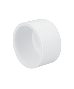 Tapón de PVC de 1-1/2', Alta Resistencia para Instalaciones de Agua, Conexiones Seguras y Eficientes en Sistemas de Fontanería, Clave 45540, FOSET