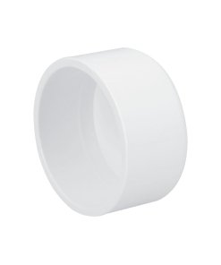 Tapón de PVC de 2', Resistencia Alta para Conexiones de Agua, Durabilidad y Estabilidad en Instalaciones de Fontanería, Clave 45541, FOSET