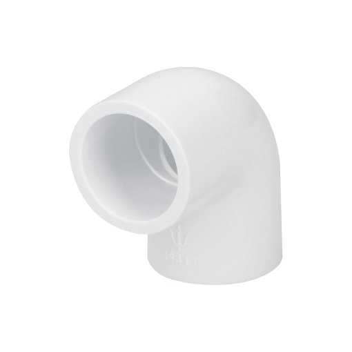 Codo 90° de PVC de 1/2', Resistente y Ideal para Instalaciones de Fontanería en Espacios Reducidos, FOSET Foset clave 45411