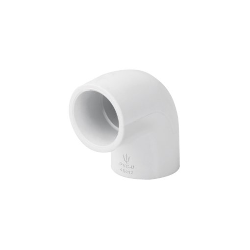 Codo 90° de PVC de 3/4', Ideal para Instalaciones Eficientes de Tuberías en Proyectos de Fontanería, FOSET Foset clave 45412