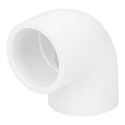 Codo 90° de PVC de 1', Alta Calidad y Resistencia para Conexiones en Tuberías de Agua y Gas, FOSET Foset clave 45413