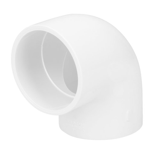 Codo 90° de PVC de 2', Perfecto para Conexiones en Instalaciones de Alta Capacidad y Resistencia, FOSET Foset clave 45525