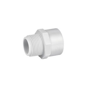 Adaptador macho de PVC de 3/4', FOSET