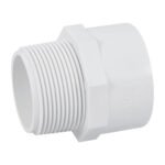 Adaptador macho de PVC de 1-1/2', FOSET