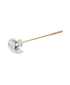 Palanca Lateral Metálica Cromada para WC, Estilo Contemporáneo y Resistente, Marca Foset, Clave 40008