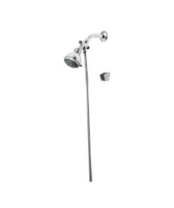 Regadera 3' con Extensión Tipo Teléfono 5 Funciones, Estilo Funcional y Versátil, Marca Aqua Foset, Clave 49433