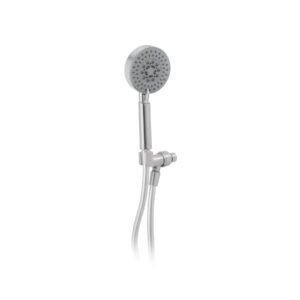Regadera satín de teléfono 4' con soporte, FOSET ELEMENT