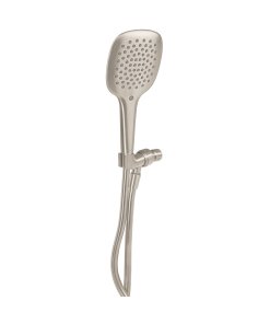 Regadera de Teléfono con Soporte en Acabado Satín, Diseño Elegante y Duradero, Clave 45786, FOSET