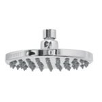 Regadera cromo 6' plato redondo, sin brazo, FOSET ELEMENT