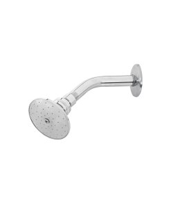 Regadera Redonda 3' Brazo y Chapetón de Acero, Diseño Compacto y Funcional, Marca Foset Aqua, Clave 45058