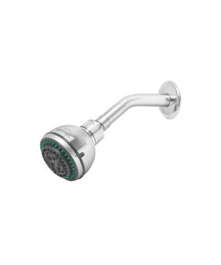 Regadera 3', 5 Funciones Brazo y Chapetón de Acero, Alta Calidad para un Uso Eficiente, Marca Aqua Foset, Clave 49259