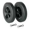 2 ruedas de repuesto para COMP-50LT, repuestos resistentes para compresores de uso frecuente, TRUPER, clave 103324.