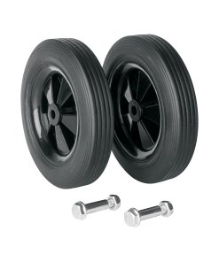 2 ruedas de repuesto para COMP-50LT, repuestos resistentes para compresores de uso frecuente, TRUPER, clave 103324.