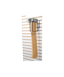 Rack Truper para hachas - Tecnología de sujeción segura para herramientas cortantes que protege tanto al producto como al cliente durante la exhibición (Clave 50357)