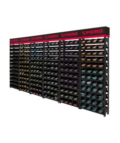Rack Modular con Tornillos, 288 Gavetas, Resistente y Duradero, Ideal para Almacenaje, Clave 55953, Fiero