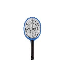 Raqueta exterminadora Volteck de insectos recargable - Tecnología de eliminación eléctrica para control de plagas que proporciona solución higiénica con operación inalámbrica recargable (Clave 49149)