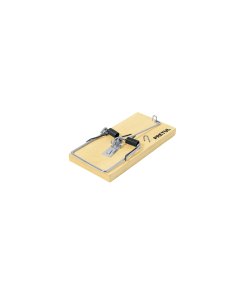Trampa de madera de 7' para ratón, solución ecológica y eficiente para control de roedores, PRETUL, clave 23710.