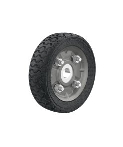 Rueda de hule sólido 5' para diablo, un balero, resistente para diablillos de carga media, Pretul clave 45478