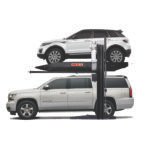 Elevador rampa para estacionamiento 2 postes (2,300 kgs) MIKELS REE-2300