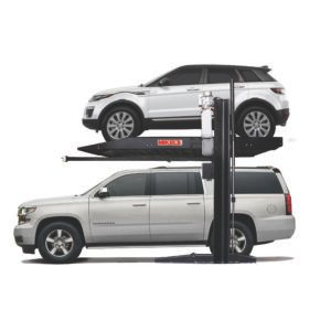 Elevador rampa para estacionamiento 2 postes (2,300 kgs) MIKELS REE-2300