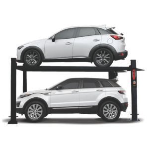 Elevador rampa para estacionamiento 4 postes (3,000 kgs) MIKELS REE-300