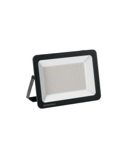 Reflector LED Volteck Basic Ultra Delgado 100W Luz Cálida - Potencia Superior para Crear Ambientes Exteriores (Clave 28093)