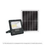 Reflector LED con panel solar 200W 6500K, VOLTECK