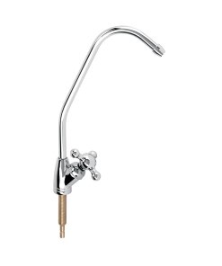 Llave Cuello de Ganso 1/4' para Filtro de Agua, adaptada para sistemas de filtración de agua, clave 48523 - FOSET