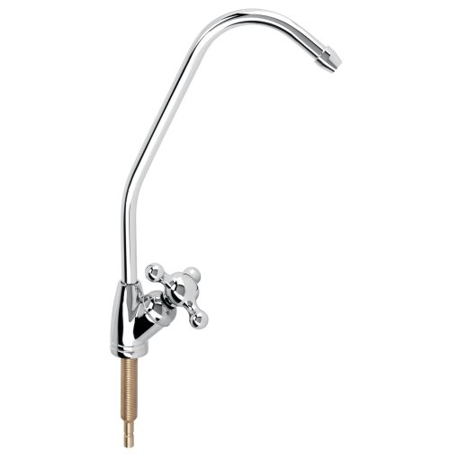 Llave Cuello de Ganso 1/4' para Filtro de Agua, adaptada para sistemas de filtración de agua, clave 48523 - FOSET