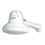 Regadera eléctrica, 4 temperaturas, 16.5cm, blanca, FOSET