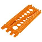 Regleta medidora de tuercas y tornillos, std y mm, TRUPER