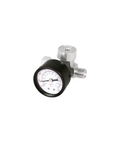 Regulador de Aire Truper con Manómetro y Cuerda 1/4" NPT - Tecnología de Control Preciso para Sistemas Neumáticos que Garantiza Presión Constante (Clave 19239)
