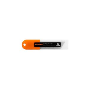 Estuche con 10 cuchillas SK4 de 25 mm para cutter, TRUPER