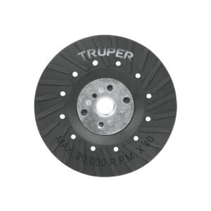 Respaldo para discos de lija 4-1/2', eje 5/8, TRUPER