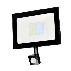 Reflector de LED SDM delgado con sensor 50 W de 4,000 lm Surtek RFLA50