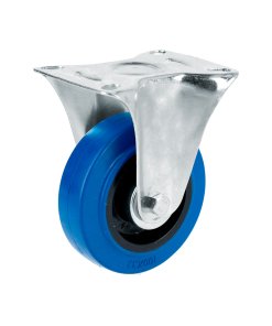 Rodaja de goma elástica fija azul 5" Surtek RGO12F