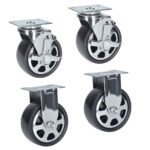Juego de ruedas de 5" para gabinetes serie X, 4 piezas Urrea RGREF1