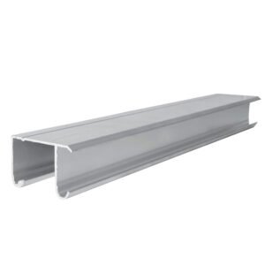Riel tipo JJ para clóset 2 m, de aluminio Lock RIALJ2
