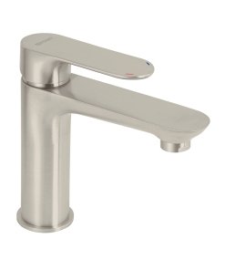 Monomando Corto para Lavabo, Satín, duradero y fácil de usar, clave 45179 - FOSET RIVIERA