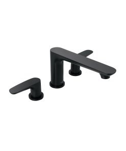 Mezcladora para Tina Romana, Acabado Negro, Diseño Contemporáneo y Resistente, Marca Foset Riviera, Clave 44110