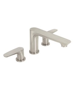 Mezcladora para Tina Romana, Acabado Satín, Estilo Elegante y Funcional, Marca Foset Riviera, Clave 45187