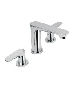 Mezcladora Lavabo Taladros Separados, Cromo, FOSET RIVIERA, clave 45188 - FOSET