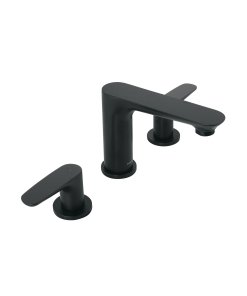 Mezcladora Lavabo Taladros Separados, Negro, FOSET RIVIERA, clave 44094 - FOSET