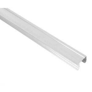 Riel superior 'JJ' de aluminio para sistemas corredizos 2 m