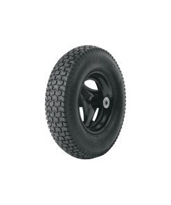 Llanta Truper Profesional Completa Neumática 16" - Tecnología de Rodamiento con Eje y Baleros Incluidos para Mayor Amortiguación que Facilita el Transporte en Superficies Irregulares (Clave 11852)