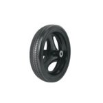 Llanta completa imponchable 13-1/2', incluye eje y baleros