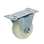 Rodaja de polipropileno blanca fija 2-1/2" Surtek RN6F