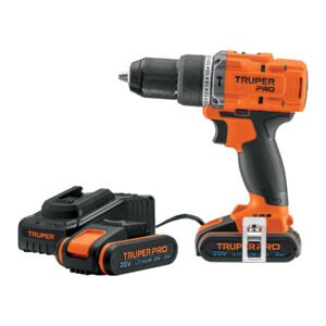 Rotomartillo/destornillador 1/2', 20V, 2 baterías 2Ah, PRO