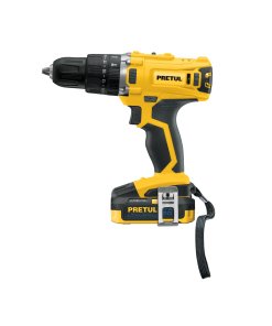 Rotomartillo 1/2', 20V, 1 batería 2Ah, alto rendimiento para perforaciones en diversos materiales, PRETUL clave 26117